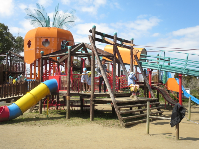 人参公園への園外保育